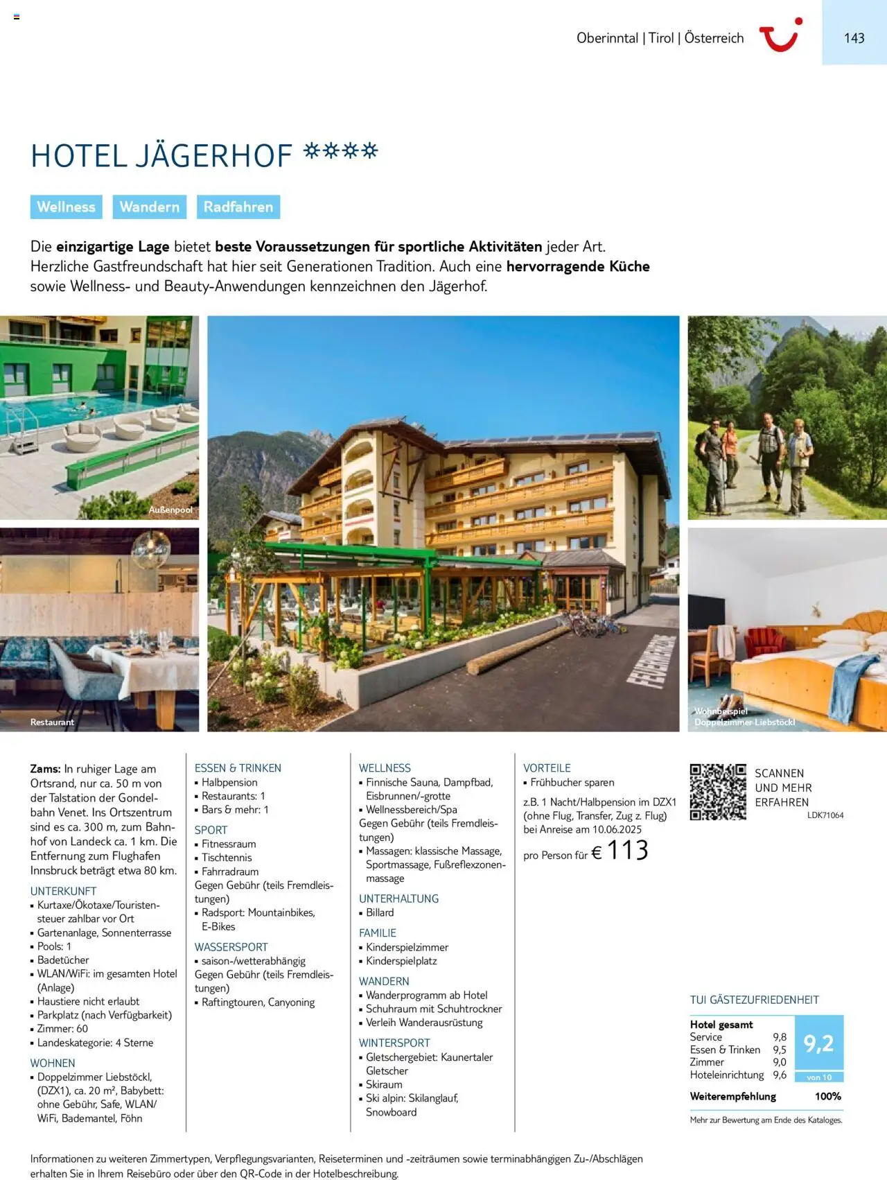 Aida - Urlaub mit eigener Anreise 2025/26 – gültig ab 01.11.2024 | Seite: 143 | Produkte: Babybett, Küche, Ski, Föhn