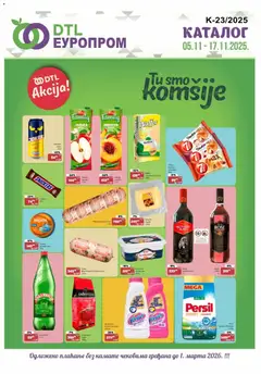 Europrom katalog - pregled Europrom kataloga - važi od 05.11.2025