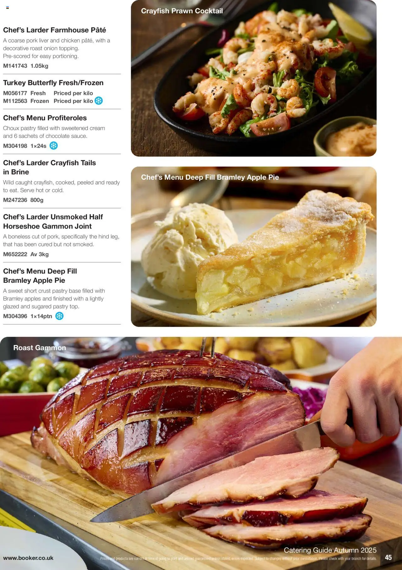 {H1} | Page: 45 | Products: Chicken, Pie, Chocolate, Pork