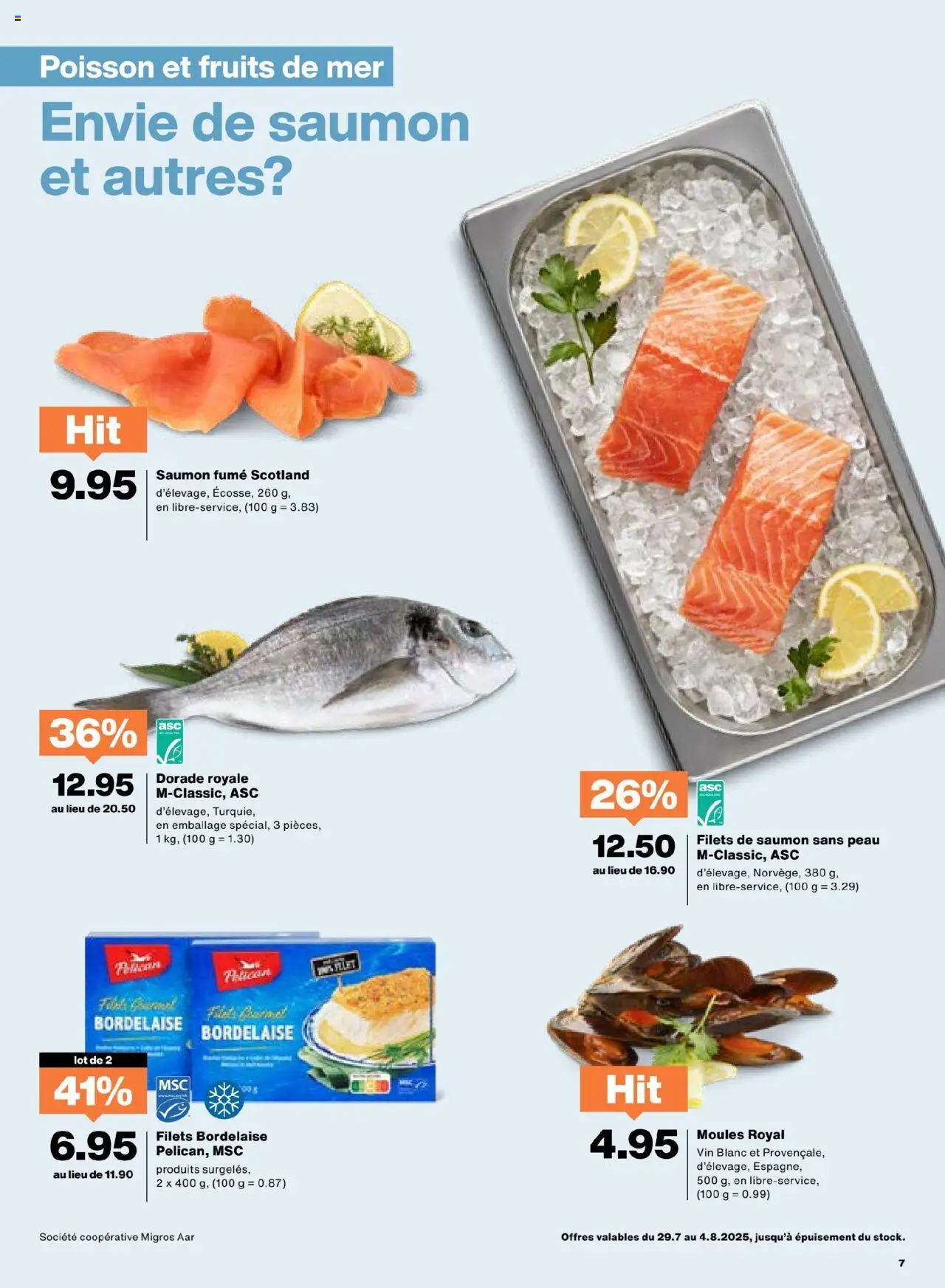 Migros Aktionen FR ab 29.07.2025 | Seite: 7