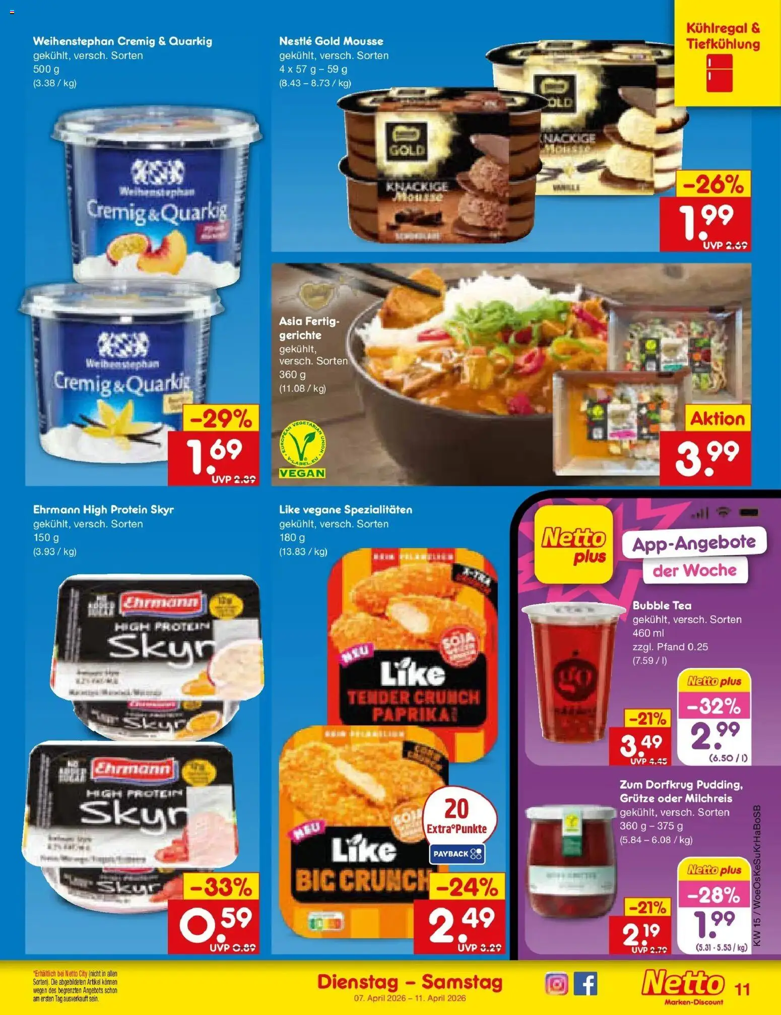 Netto Marken-Discount Prospekt Jüchen	 – gültig ab 05.04.2026 | Seite: 13 | Produkte: Skyr