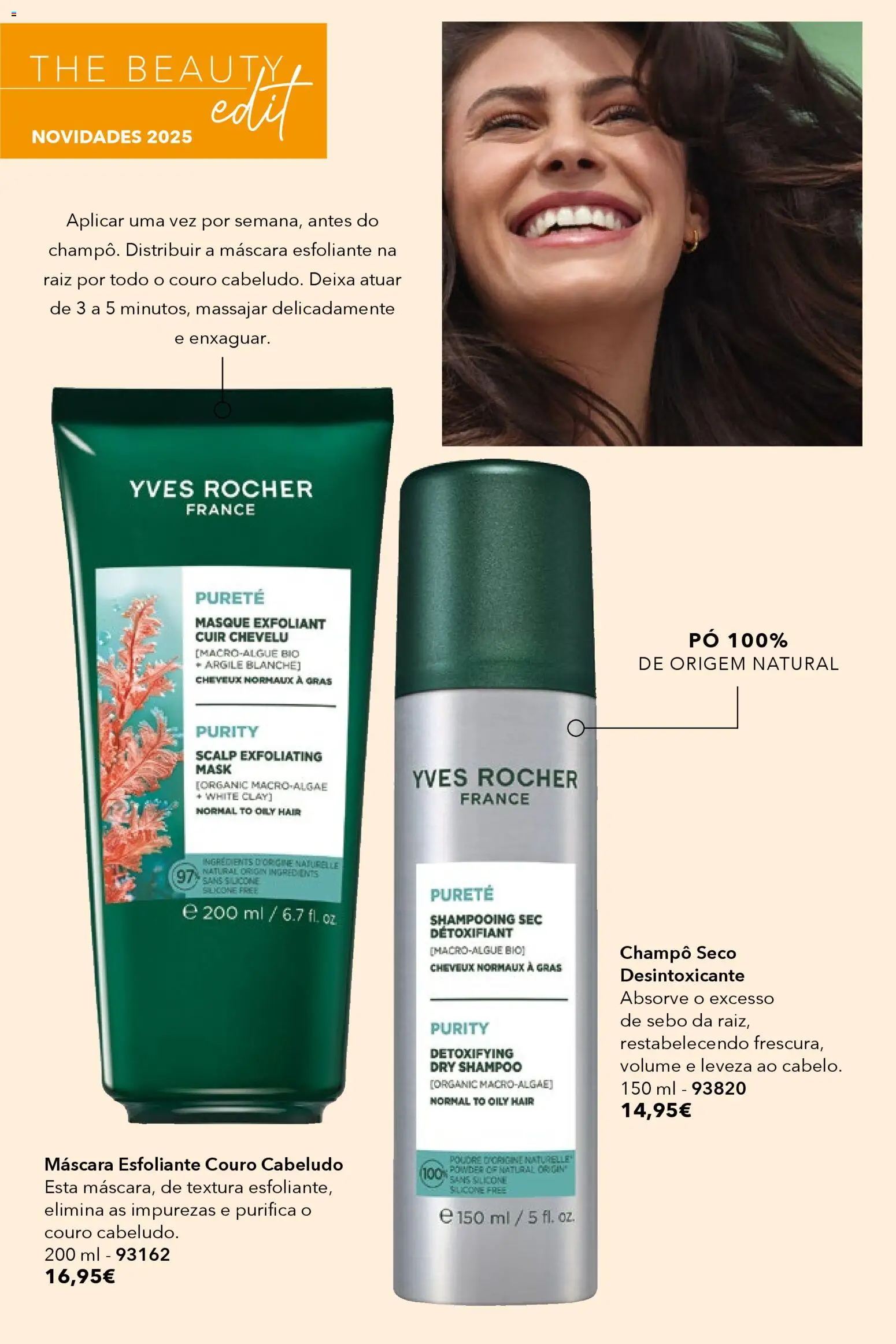 Yves Rocher catálogo 16 │ válido de 17.12.2025 | Página: 16 | Produtos: Pó, Shampoo