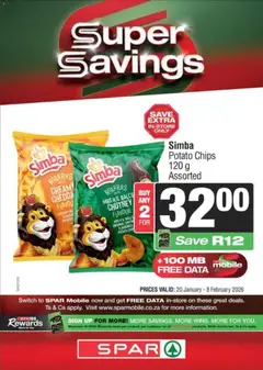 Spar specials catalogue – valid from 20.01.2026