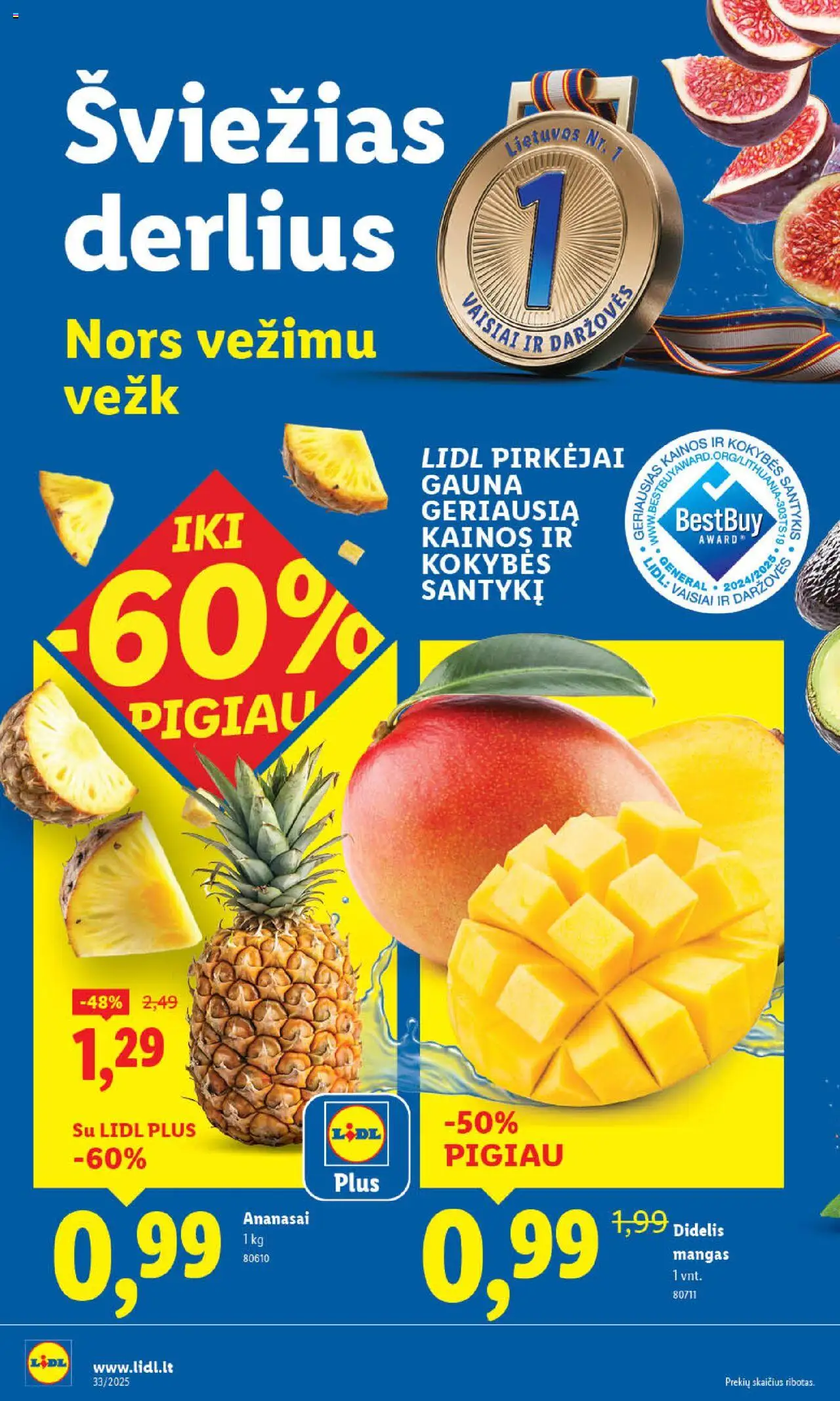 LIDL - Leidinys│galioja nuo 11.08.2025 | Puslapis: 4 | Prekių: Ananasai