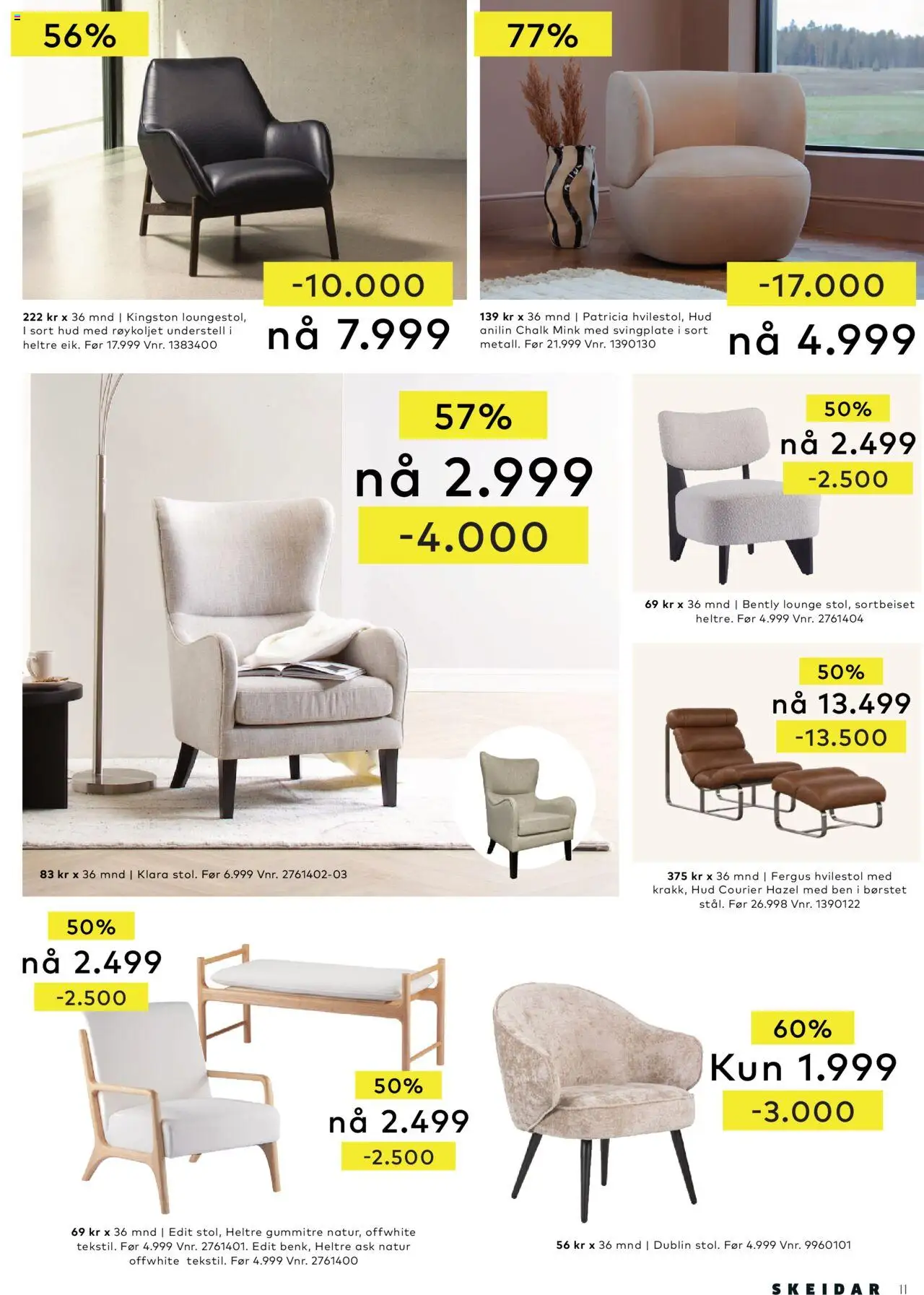  | Side: 11 | Produkter: Hvilestol