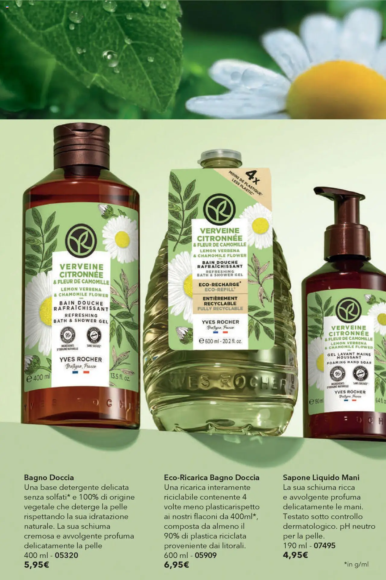 Volantino Yves Rocher del 31.07.2025 | Pagina: 58 | Prodotti: Sapone, Detergente, Bagno, Doccia