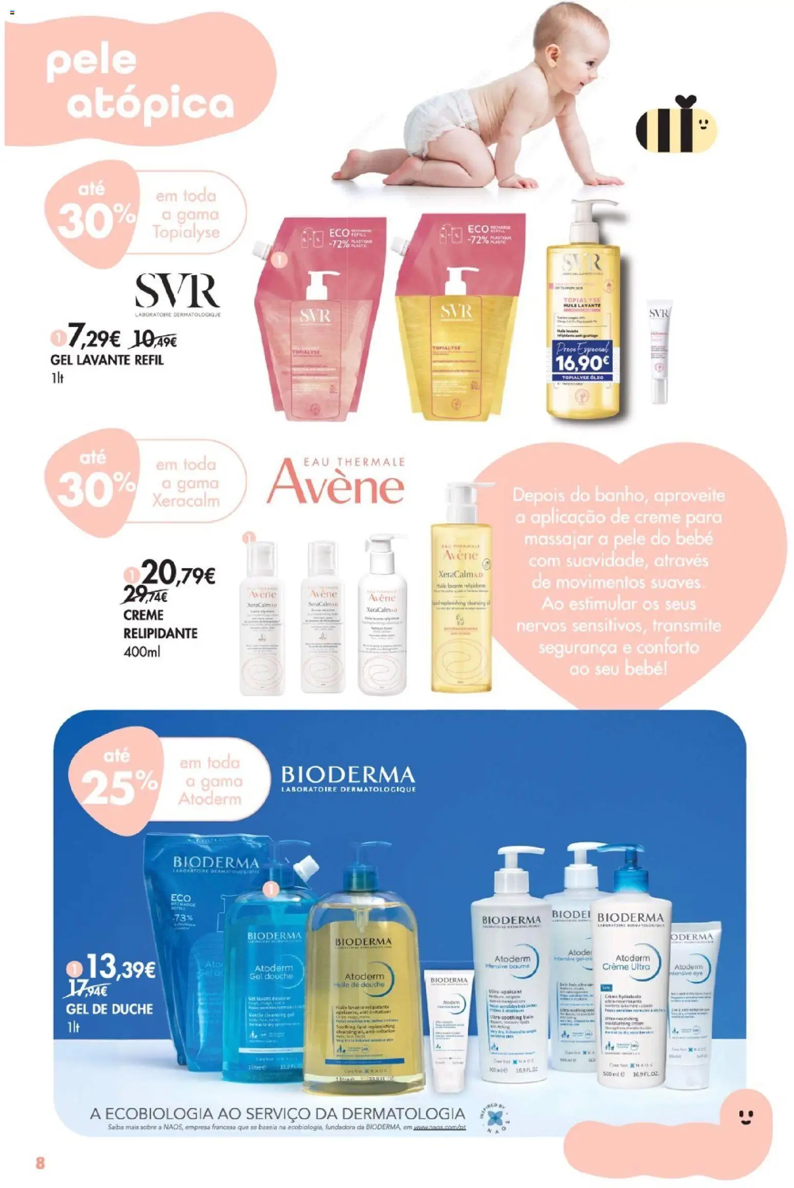 Pingo Doce - Bem Estar Bebé Lojas │ válido de 06.01.2026 | Página: 8 | Produtos: Óleo, Creme