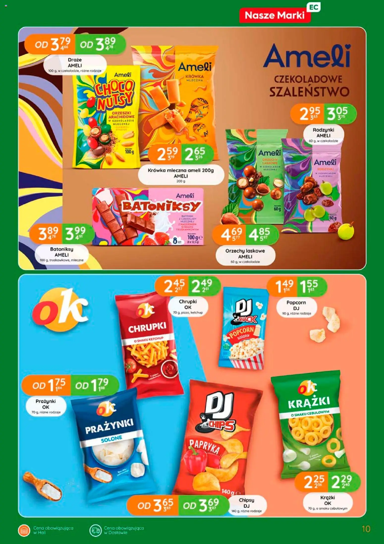 Eurocash gazetka od 02.04.2026 | Strona: 10 | Produkty: Chipsy, Ketchup, Chrupki, Orzechy