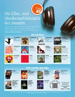 Müller Magazin ab 12.09.2025 gültig | Seite: 52 | Produkte: DVD, Zucker, Sony