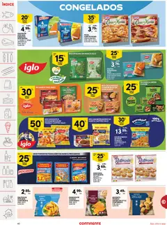 Pré-visualização NUGGETS E DOURADINHOS DE FRANGO CAPITÃO IGLO, Nuggets e douradinhos de frango Capitão IGLO válido de 24.03.2026 | Página: 40