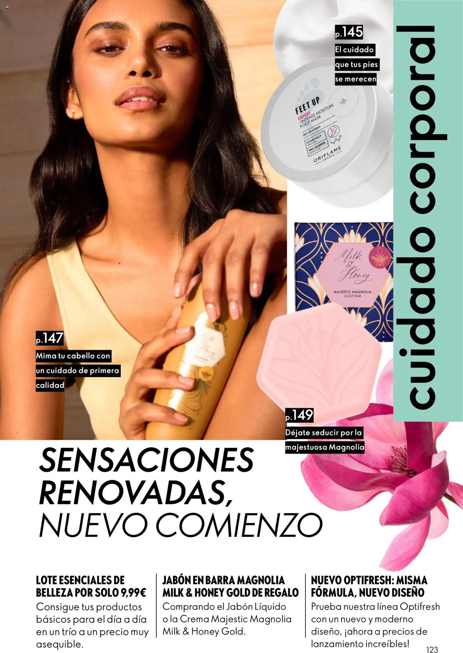 Oriflame - Catálogo Campaña 1 │ válido desde el 31.12.2025 | Página: 123 | Productos: Jabón, Crema, Jabón líquido, Jabón en barra