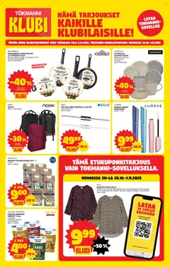 Tokmanni-mainoslehti voimassa 27.10.2025 alkaen | Sivu: 3