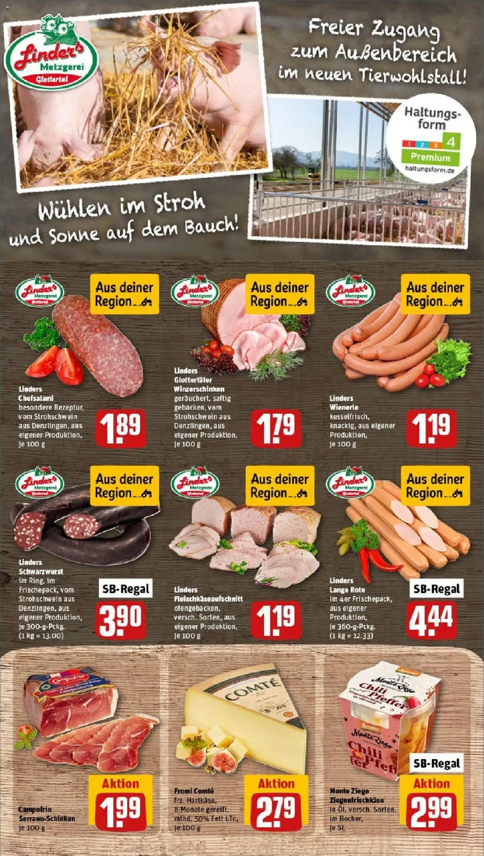 Rewe prospekt Gutach / Bleibach	 – gültig ab 26.10.2025 | Seite: 11 | Produkte: Pfeffer, Chili, Salami