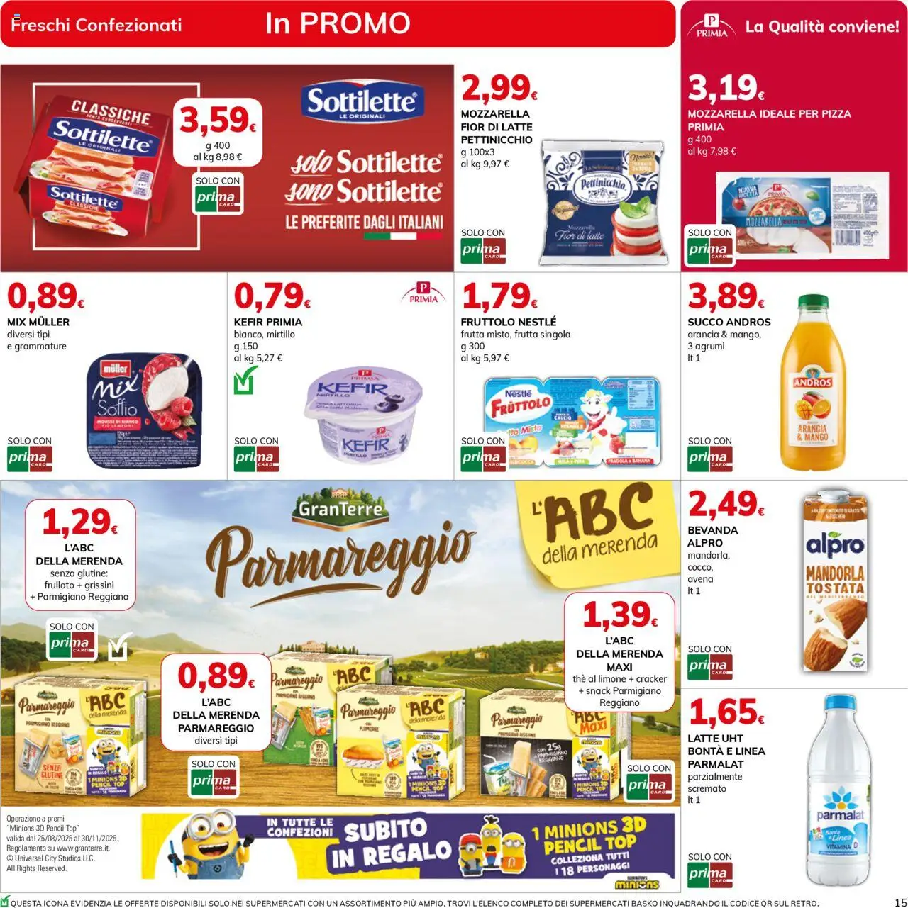 Volantino Basko del 16.09.2025 | Pagina: 15 | Prodotti: Succo, Mango, Top, Agrumi