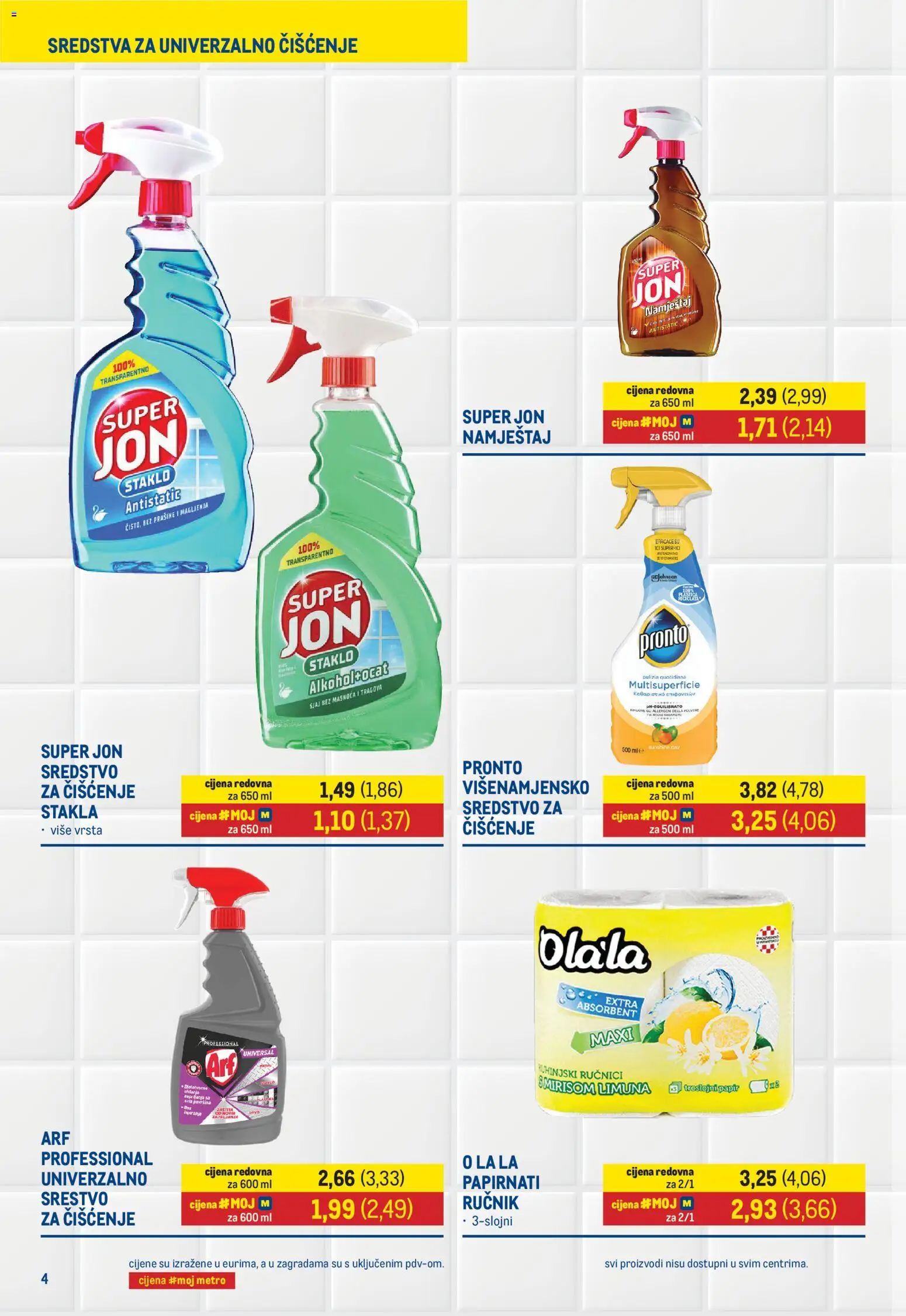 Metro katalog | vrijedi od 02.03.2026 | Stranica: 4 | Proizvodi: Ručnik