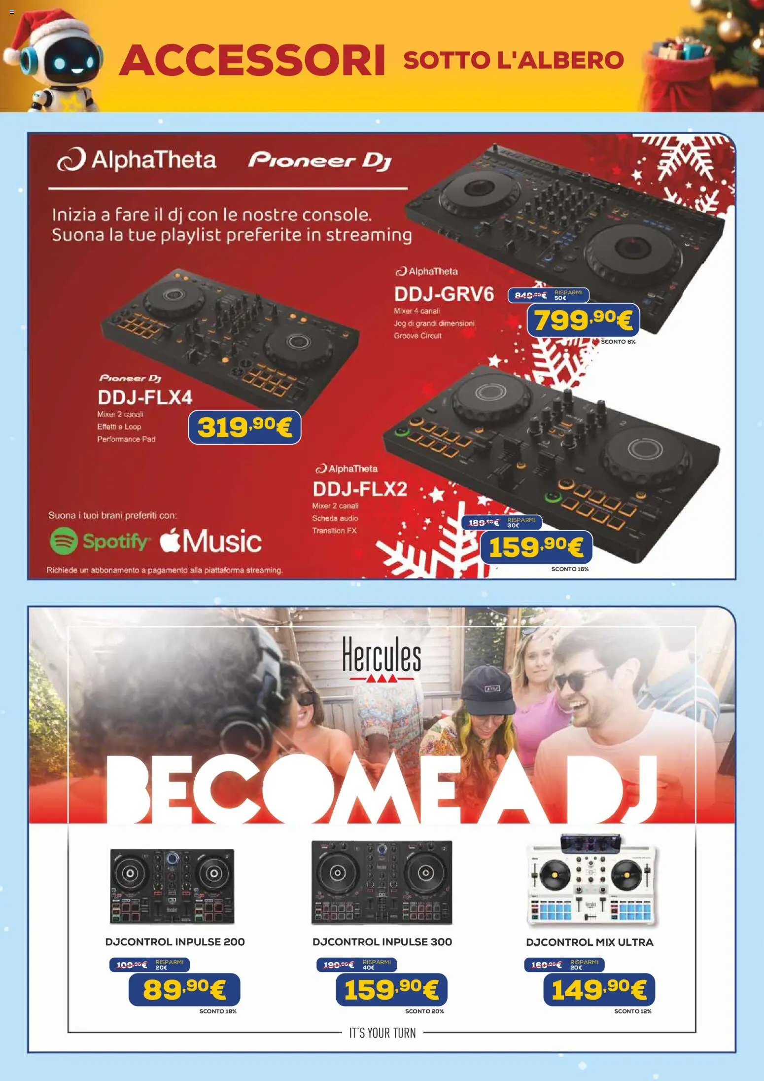 Volantino Euronics del 12.12.2025 | Pagina: 18 | Prodotti: Audio, Mixer