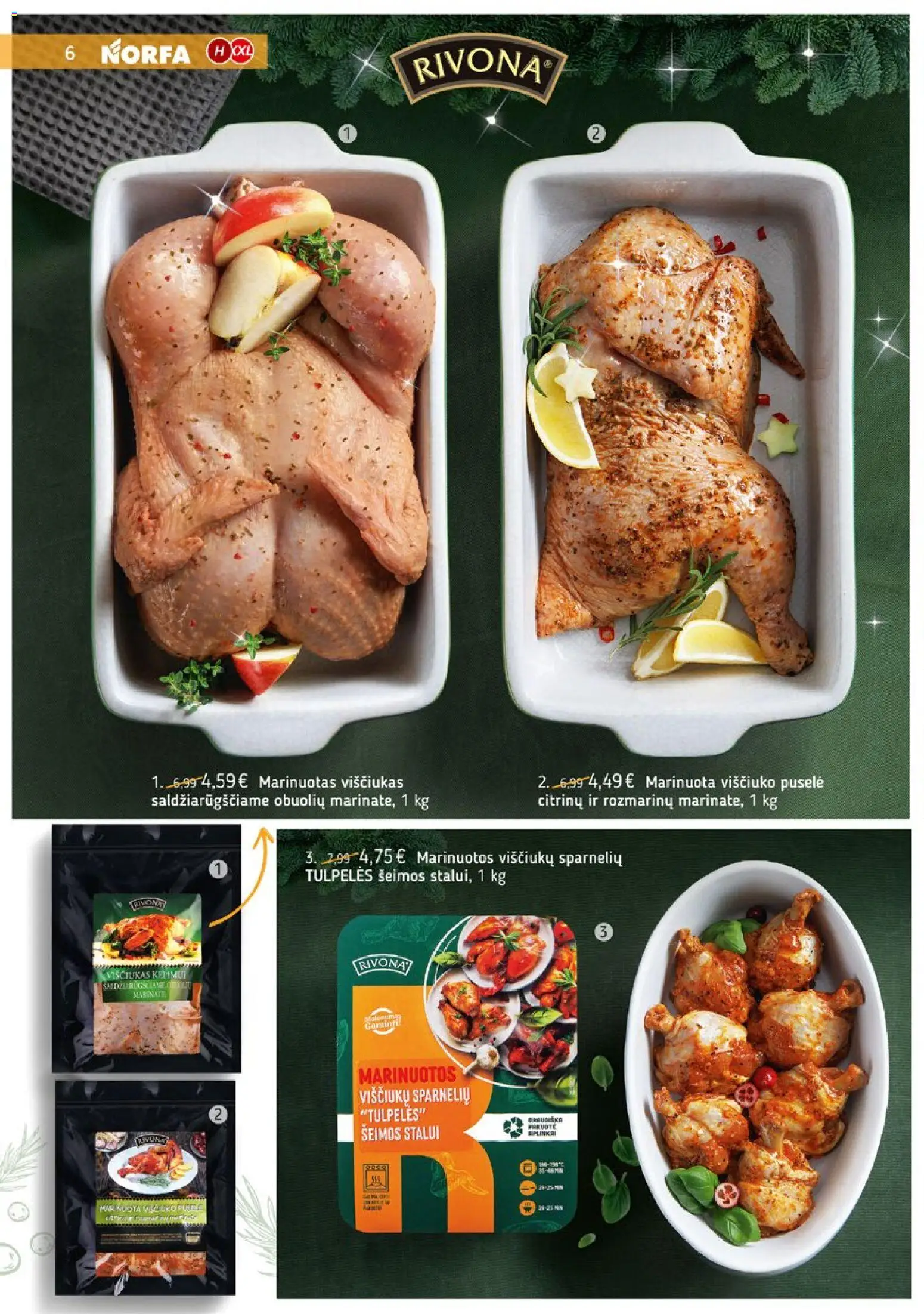 NORFA akcijos nuo 09.12.2025 | Puslapis: 6 | Prekių: Viščiukas, Viščiukų
