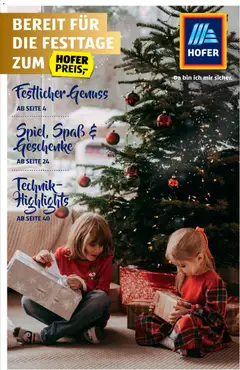 Hofer Weihnachtskatalog ab 05.11.2025 gültig