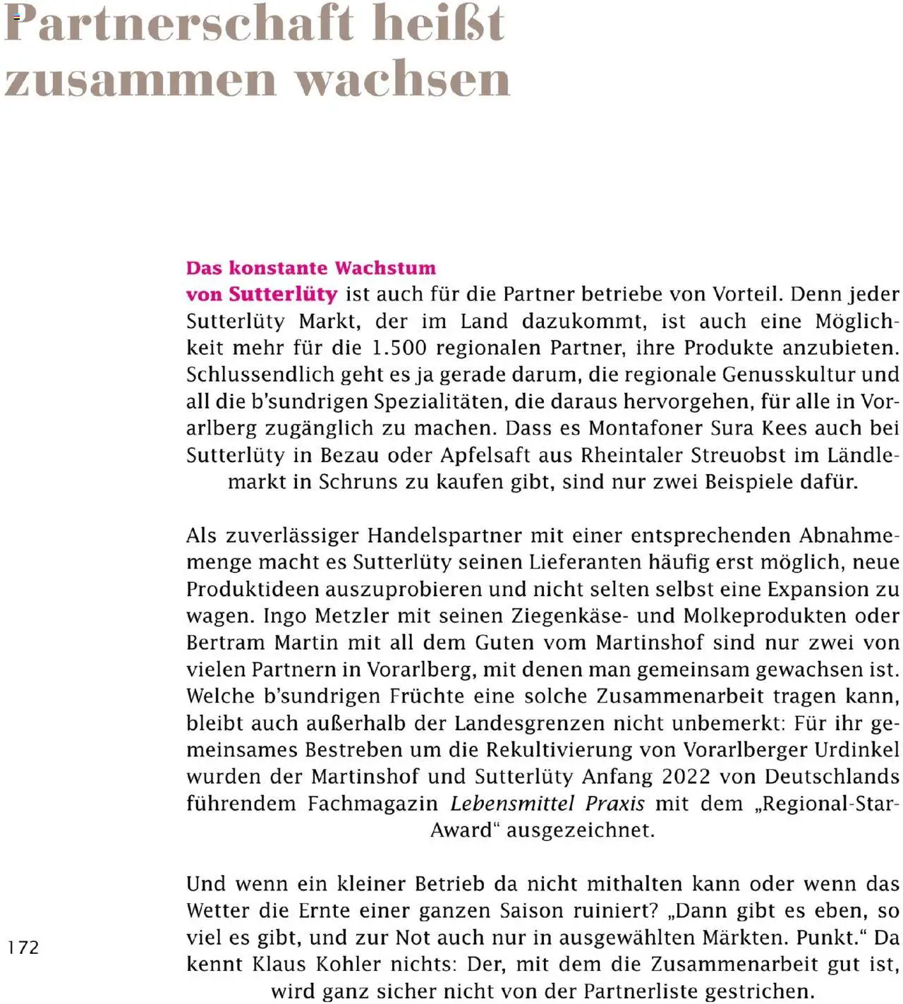 Sutterlüty Unsere Chronik gültig ab 01.08.2025 | Seite: 172 | Produkte: Libacomb, Planche de surf