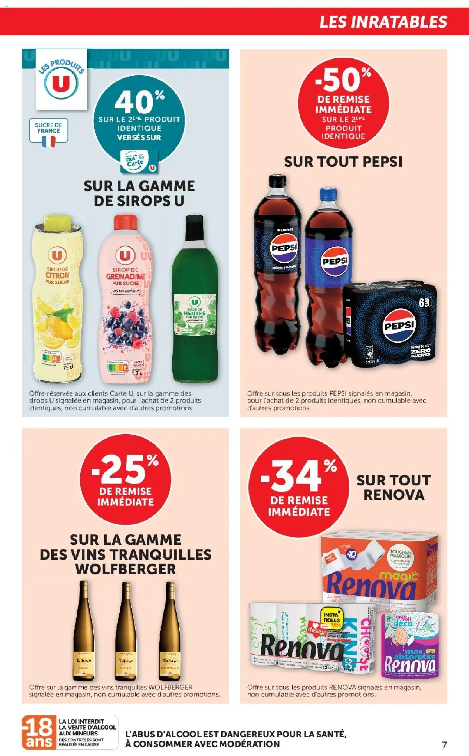 {H1} | Page: 7 | Produits: Citron, Sucre, Menthe