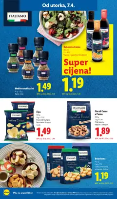 Katalog Lidl - Pregled kataloga iz trgovine Lidl, vrijedi od 07.04.2026 | Stranica: 18 | Proizvodi: Čips, Krema, Začini, Balsamico