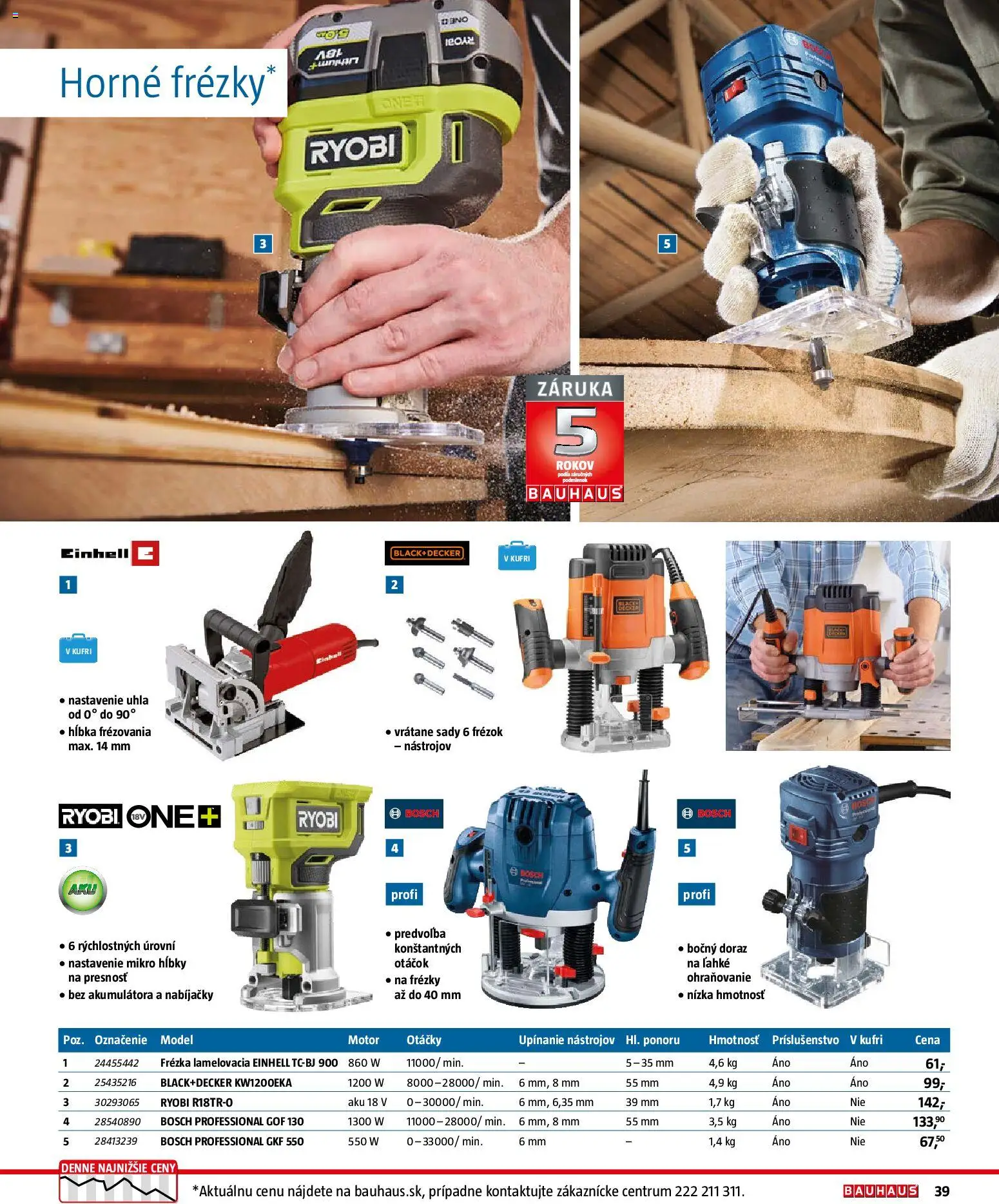 Nové Bauhaus akcie – leták je platný od 26.01.2026 | Strana: 39 | Produkty: Aku, Bosch