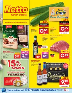 Netto Marken-Discount Prospekt Jena-Lobeda	 ab 23.03.2026 gültig