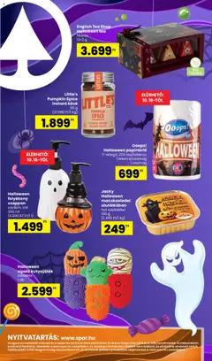 Interspar Halloween katalógus - amely érvényes a következő dátumtól: 02.10.2025 | Oldal: 10