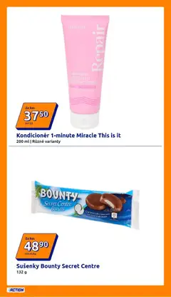 Náhled letáku Action leták od 25.03.2026 | Strana: 24 | Produkty: Kondicionér, Sušenky, Milk chocolate