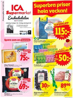 ICA Supermarket - Stockholm - Förhandsvisning av reklamblad från butik ICA Supermarket aktuell från 14.07.2025