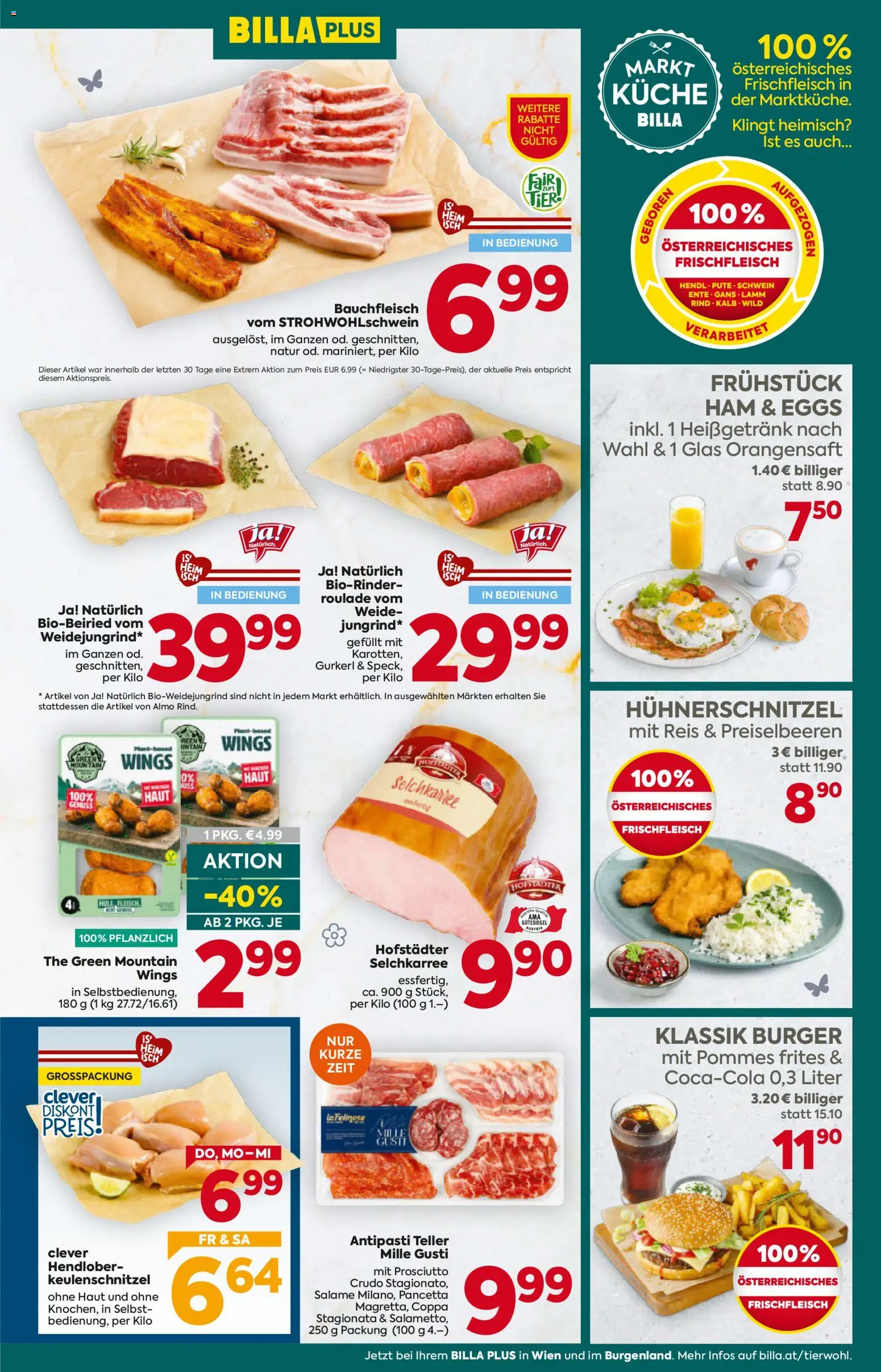 Billa Plus Flugblatt gültig ab 12.03.2026 | Seite: 9 | Produkte: Reis