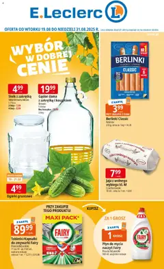 Pogląd oferty "E.Leclerc Gazetka" - ważna od 19.08.2025