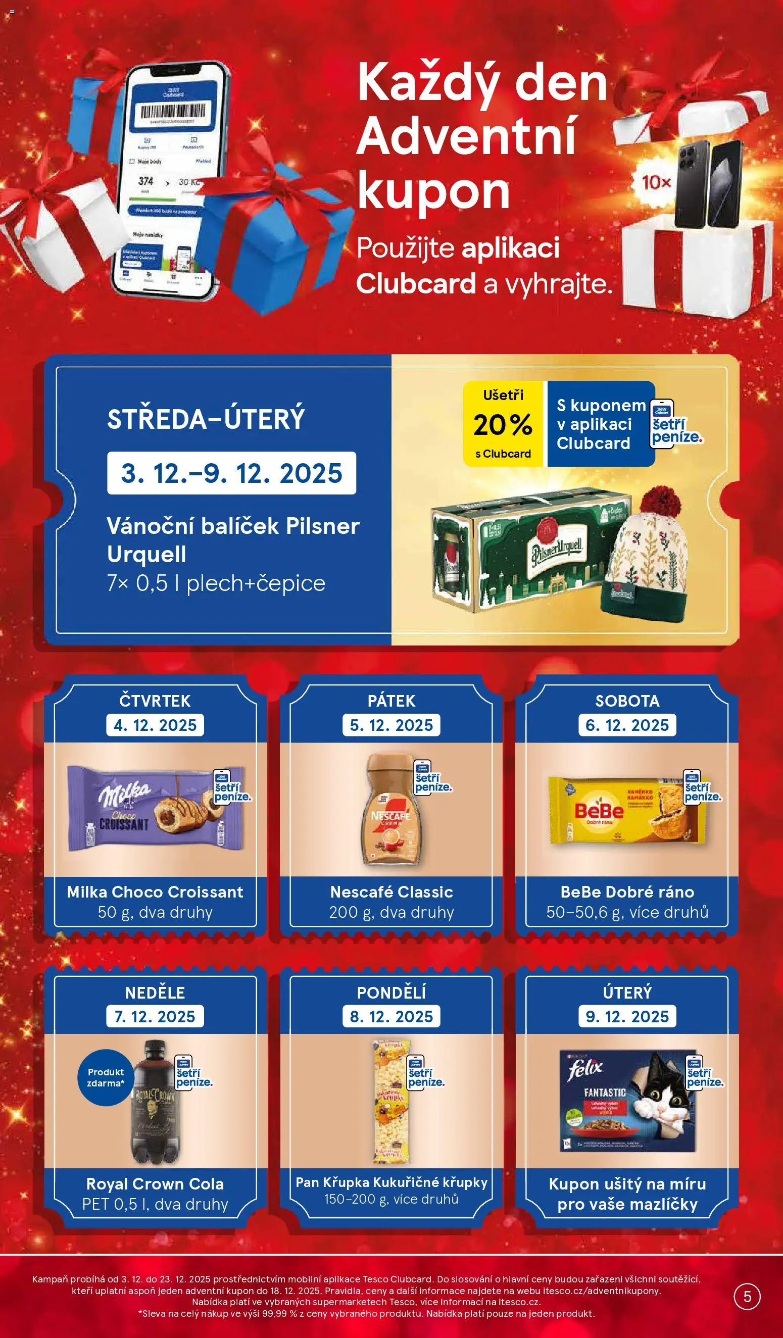 Tesco leták - Supermarket od 03.12.2025 | Strana: 5