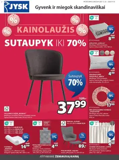 JYSK leidinys galioja nuo 26.12.2025