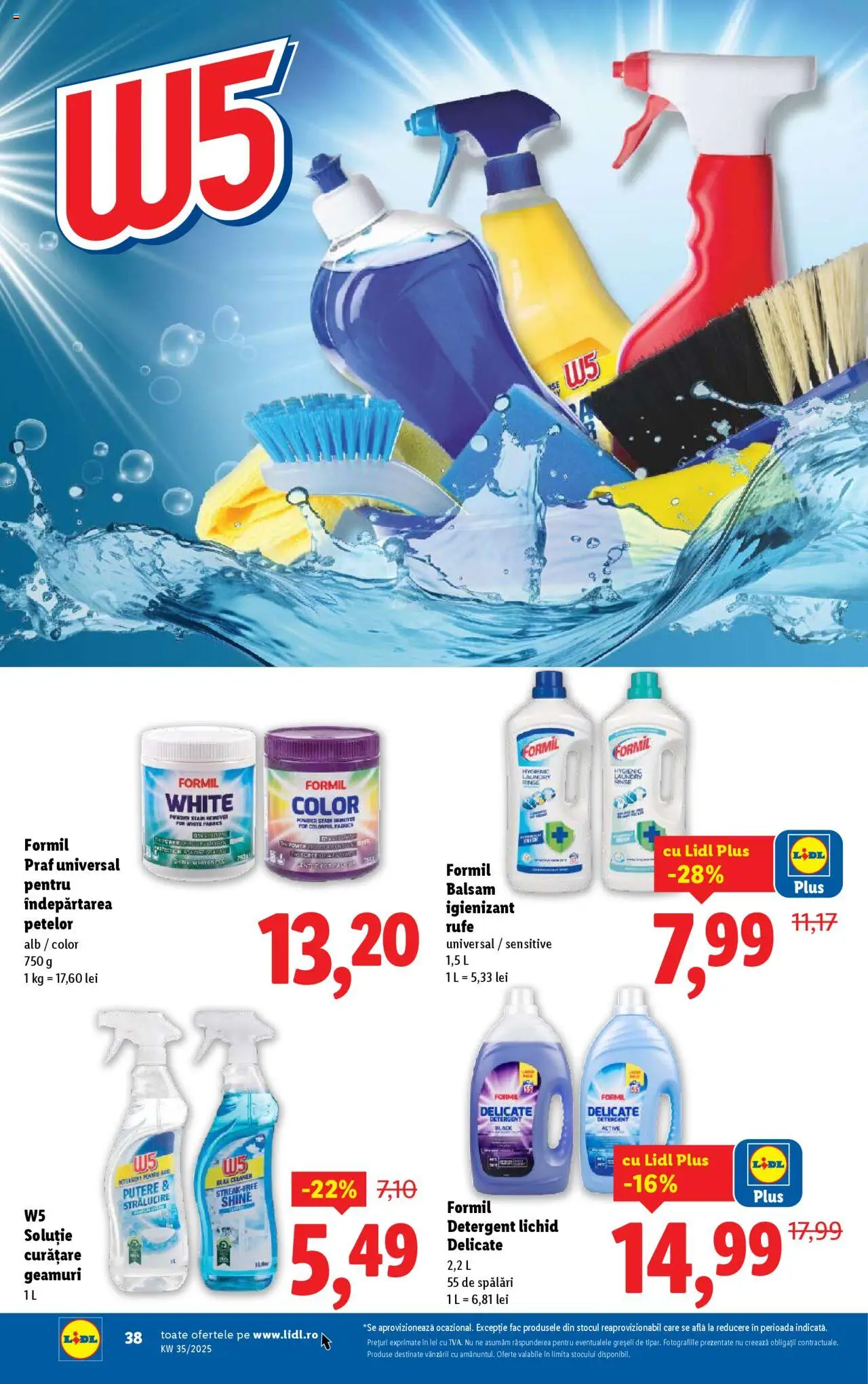 Catalog Lidl – valabil de la 25.08.2025 | Pagină: 52 | Produse: Balsam, Detergent, Îndepărtarea petelor