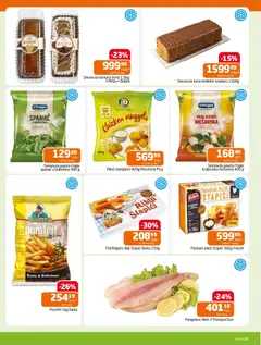 Gomex katalog - pregled Gomex kataloga - važi od 03.12.2025 | Strana: 10 | Proizvode: Spanać, Chicken nuggets, Pomfrit, Perutnina Ptuj