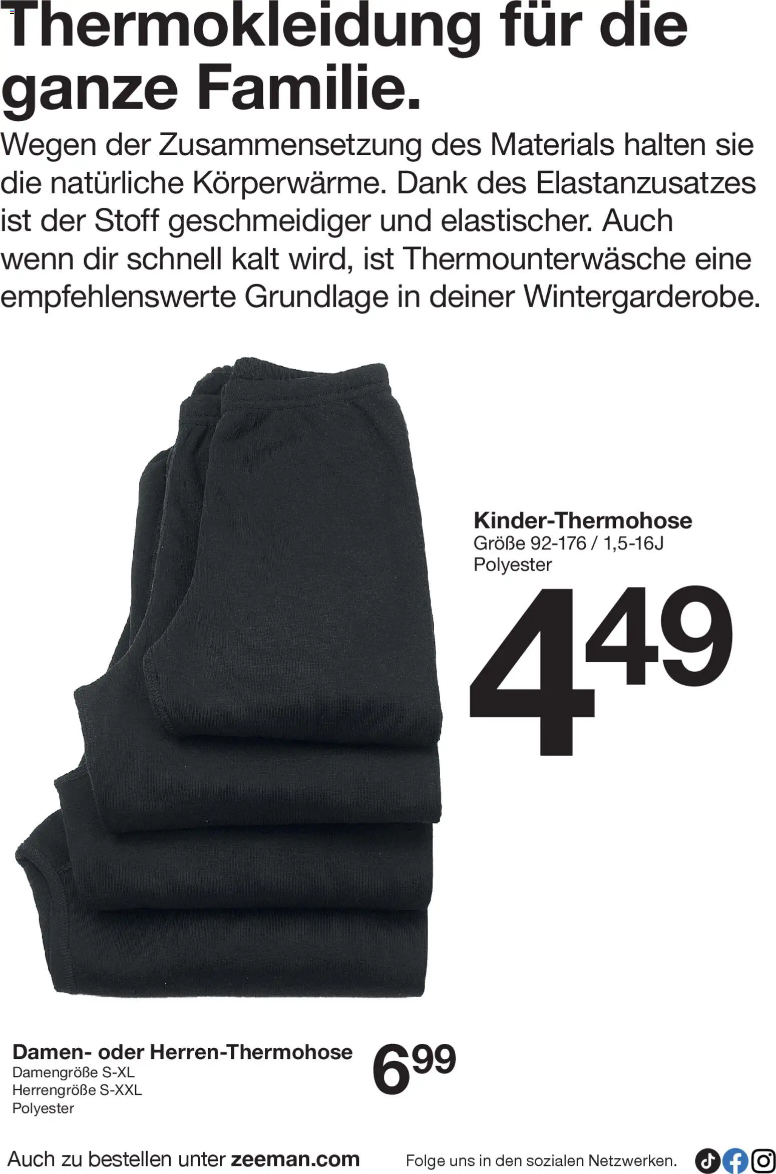 Zeeman Prospekt 	 – gültig ab 25.10.2025 | Seite: 17