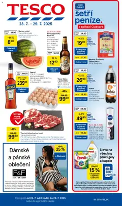 Náhled letáku Tesco leták - Hypermarket od 23.07.2025