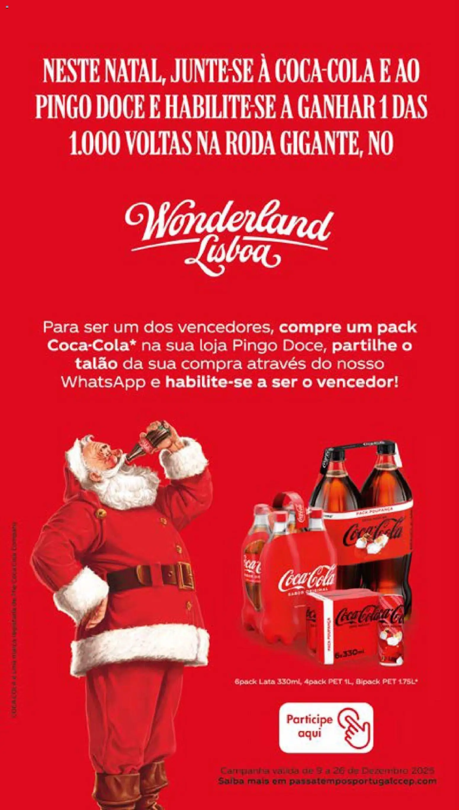 Pingo Doce folheto │ válido de 16.12.2025 | Página: 40 | Produtos: Coca-cola