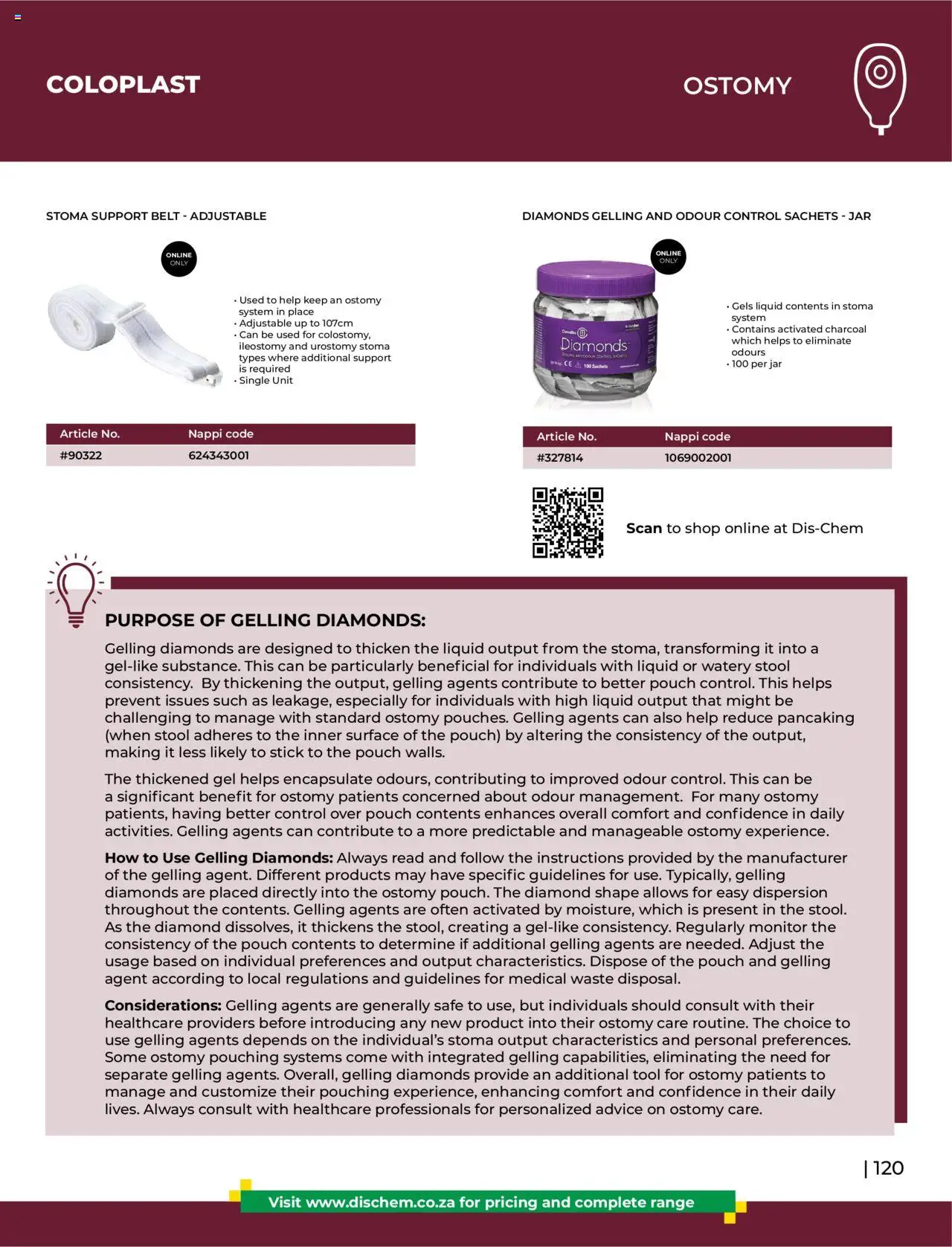 Dis-Chem - HomeCare Catalogue │ valid from 01.01.2025 | Page: 123 | Products: Monitor, Belt, Stool