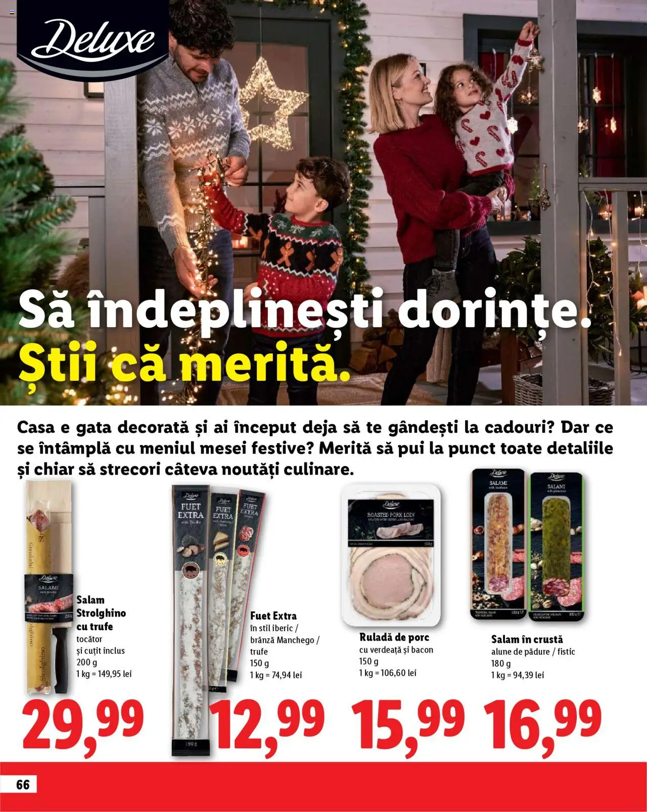 Noul catalog Lidl – valabil de la 23.10.2025 | Pagină: 66 | Produse: Hacıyatmaz Kedi Oyuncağı, Tocător, Salam, Fistic