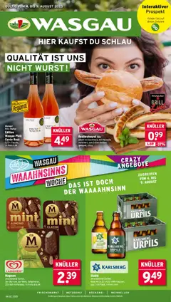 Wasgau Prospekt 	 gültig ab dem 04.08.2025