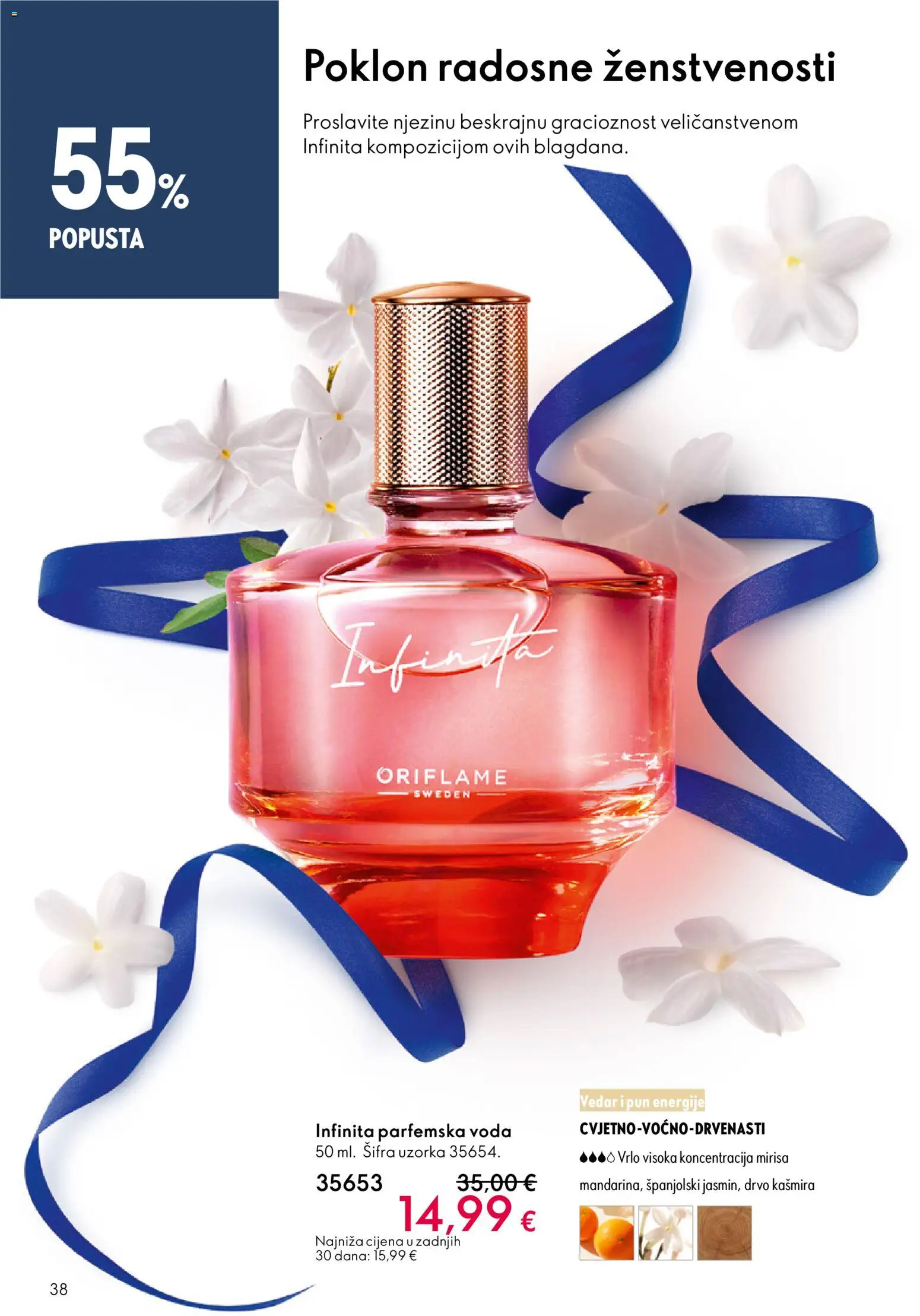 Oriflame katalog | vrijedi od 10.12.2025 | Stranica: 38 | Proizvodi: Voda