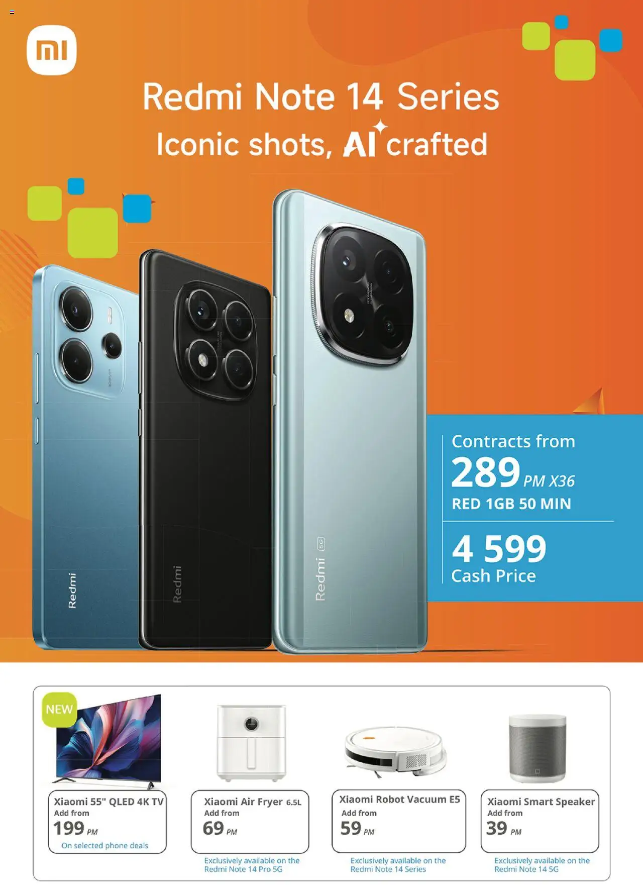 Cellucity Specials │ valid from 08.08.2025 | Page: 25 | Products: Phone, Fryer, TV, Air fryer