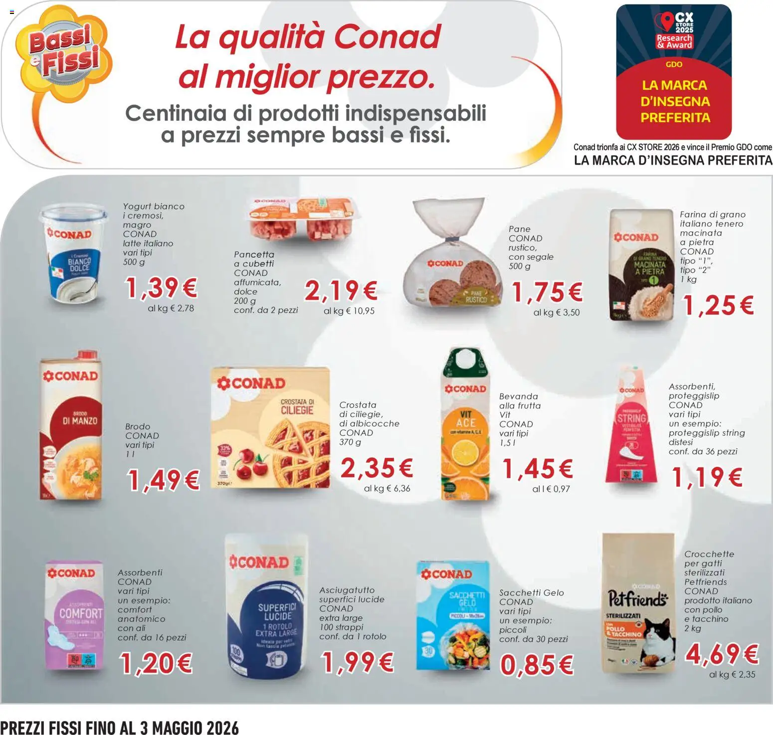 Volantino Conad del 14.01.2026 | Pagina: 13 | Prodotti: Yogurt, Latte, Freezer, Macina