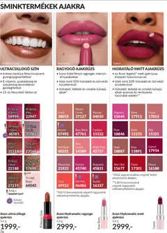 Katalógus AVON 2025 decemberi - amely érvényes a következő dátumtól: 01.12.2025 | Oldal: 82 | Termékek: Szezámolaj, Ajakrúzs, Fényvédő