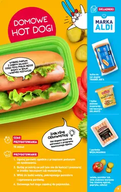 Náhled letáku Aldi Polsko leták - Przepisy na pyszne śniadanie od 23.02.2026 | Strana: 9 | Produkty: Hot dog