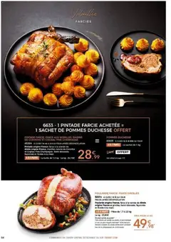 Thiriet - Prévisualisation de Thiriet - Catalogue Livraison  valide à partir de 25.11.2025 | Page: 56 | Produits: Four, Cognac, Pintade, Pommes