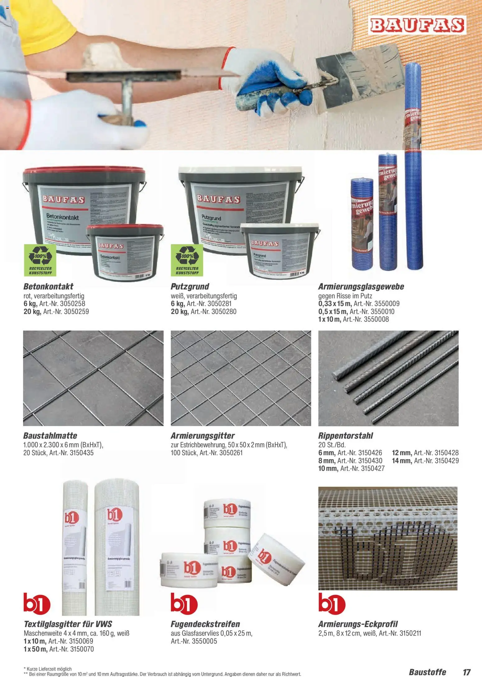 Toom Baumarkt Baustoffe & Bauelemente 2026 – gültig ab 20.02.2026 | Seite: 17