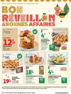 Auchan - Prévisualisation de Auchan prospectus valide à partir de 26.12.2025 | Page: 2 | Produits: Panettone, Fromage, Mini burgers, Cheddar